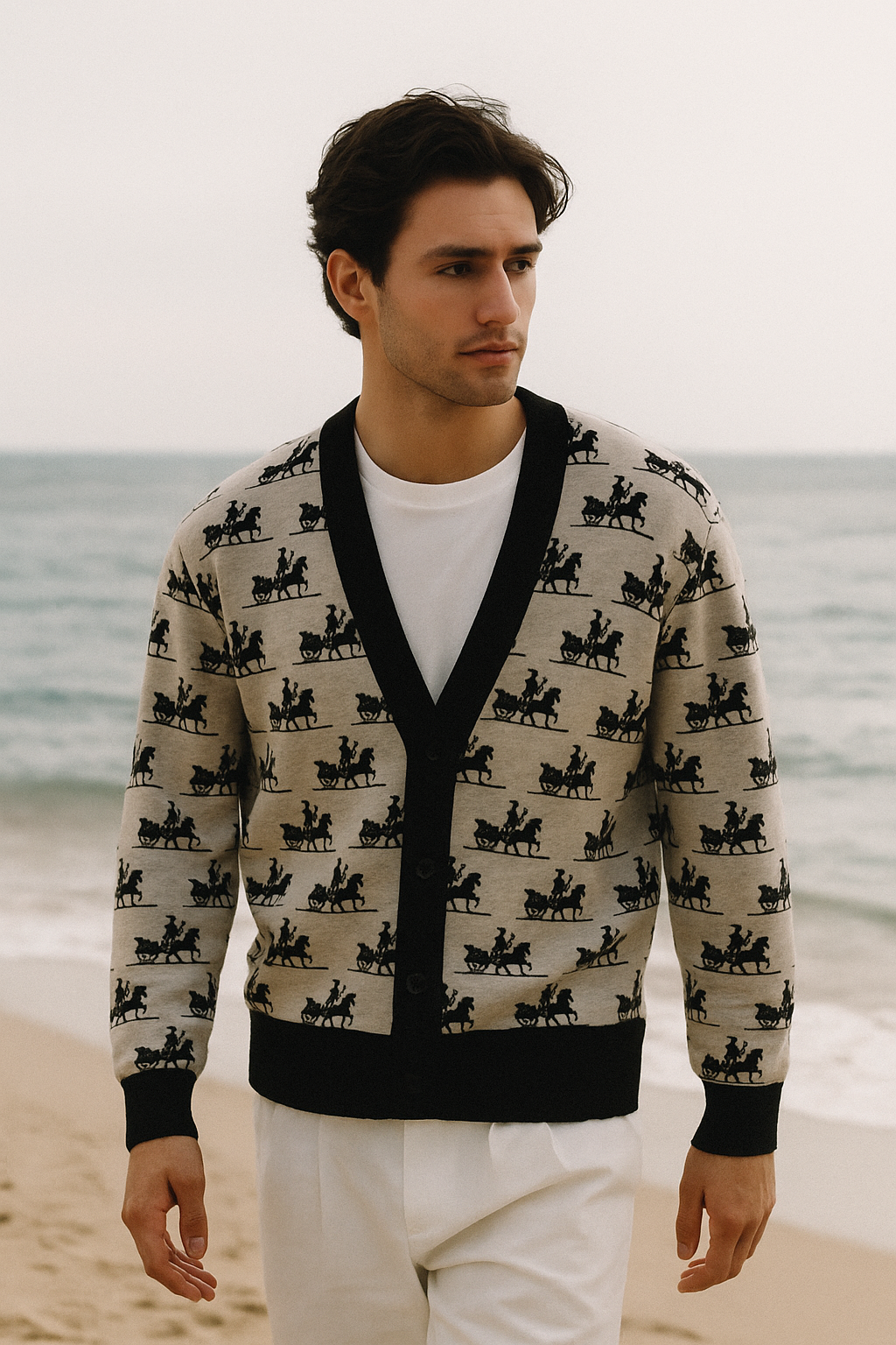 Le Cardigan Croquis du Jour