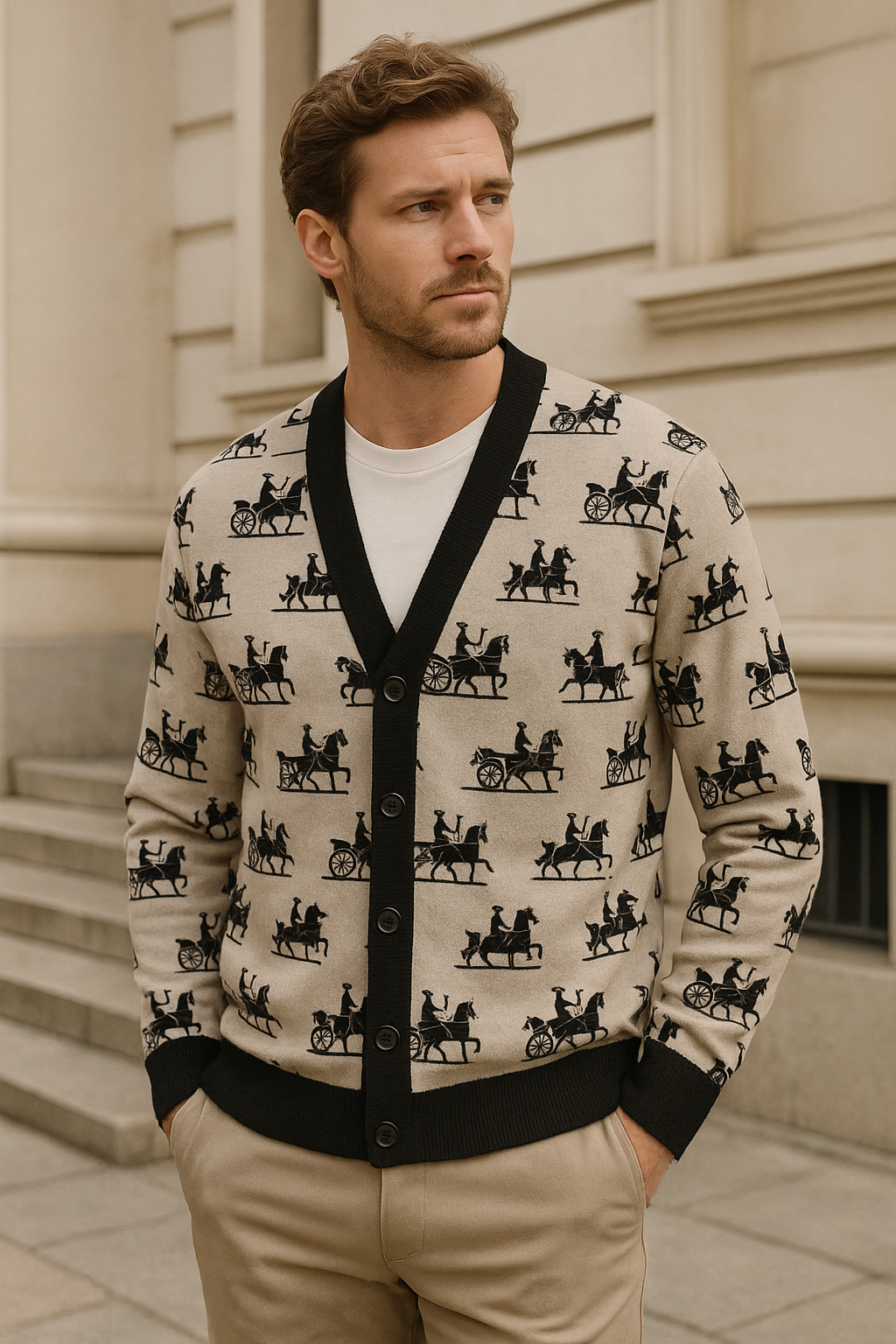 Le Cardigan Croquis du Jour